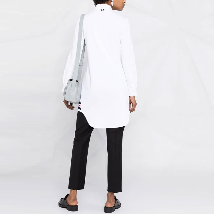 Details for (W) 汤姆布朗A字版长袖衬衫连衣裙 FJD069A-06768-100