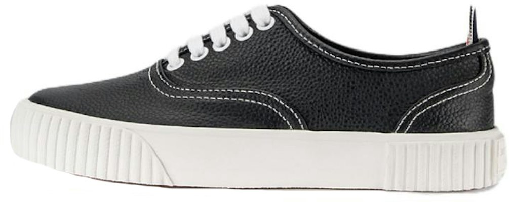(W) Thom Browne 黑色低筒皮革綁帶休閒鞋 FFD063A06257001 Buy (W) Thom Browne 黑色低筒皮革綁帶休閒鞋 FFD063A06257001