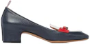 Order (Women) Thom Browne Block Heel 'Navy Triple-Stripe' FFH197B00198960