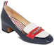 Lookbook (Women) Thom Browne Block Heel 'Navy Triple-Stripe' FFH197B00198960