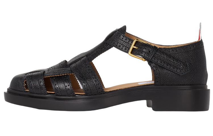 (Women) Thom Browne Brogue &#x27;Pebble Grain Black&#x27; FFF109B06257001