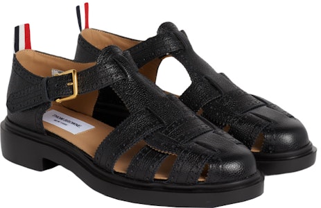 (W) Thom Browne Brogue 'Pebble Grain Hitam' FFF109B06257001 Order (W) Thom Browne Brogue 'Pebble Grain Hitam' FFF109B06257001