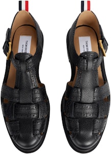 (W) Thom Browne Brogue 'Pebble Grain Hitam' FFF109B06257001 Lookbook (W) Thom Browne Brogue 'Pebble Grain Hitam' FFF109B06257001