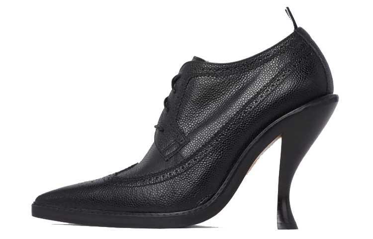 (Women) Thom Browne Brogue High Heel 'Black' FFH188A00198001