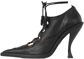 (Women) Thom Browne Brogue High Heel 'Black Leather' FFH215A06257001 (Women) Thom Browne Brogue High Heel 'Black Leather' FFH215A06257001