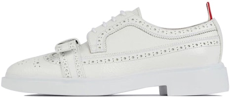 (Women) Thom Browne Brogue Longwing 'White Bow' FFO011A00198100 (Women) Thom Browne Brogue Longwing 'White Bow' FFO011A00198100