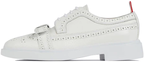(Women) Thom Browne Brogue Longwing 'White Bow' FFO011A00198100 (Women) Thom Browne Brogue Longwing 'White Bow' FFO011A00198100