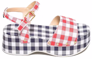 Order (W) Sandal Kulit Anak Sapi Plaid Thom Browne 'Multicolor' FFF093A06880960