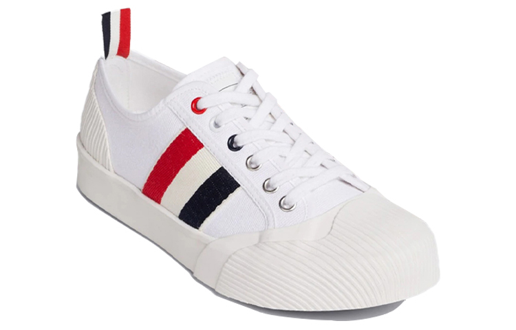 Lookbook (W) Thom Browne Canvas Low-Top 'Rayas Tricolor' FFD035A01588100