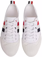 Shop (W) Thom Browne 帆布低帮鞋“三色条纹” FFD035A01588100