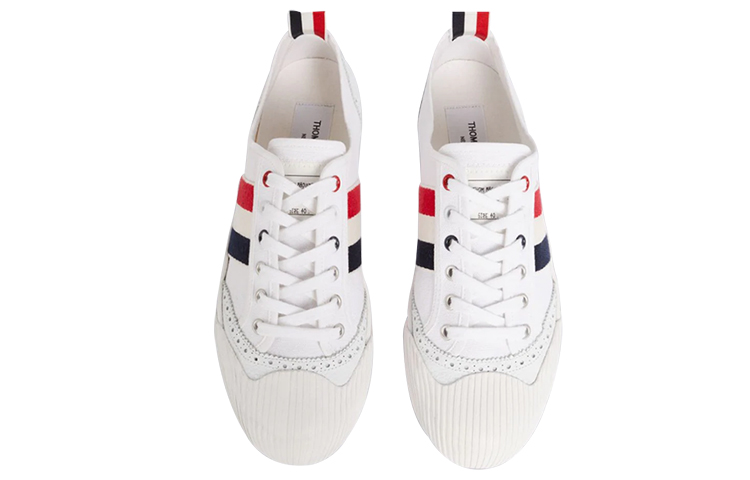 Lookbook (W) Thom Browne Canvas Rendah 'Putih' FFF056A01588100