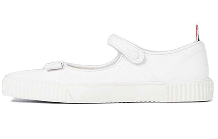 (W) Thom Browne Canvas Sneaker 'White'