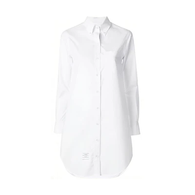 (Women) Thom Browne Casual Comfort Long Sleeve Dress FDS002E-03113-100