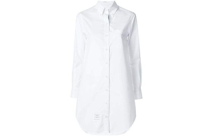 Order (W) 톰 브라운 캐주얼 컴포트 롱슬리브 드레스 FDS002E-03113-100