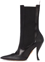(Women) Thom Browne Chelsea Boot 'Black Calfskin' FFB115A06810001 (Women) Thom Browne Chelsea Boot 'Black Calfskin' FFB115A06810001