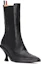 Order (Women) Thom Browne Chelsea Boot 'Black Leather Mid-Top Comfort' FFB094A00198001