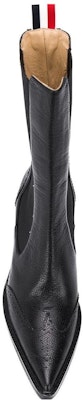 (Women) Thom Browne Chelsea Boot 'Black Leather Mid-Top Comfort' FFB094A00198001 Lookbook (Women) Thom Browne Chelsea Boot 'Black Leather Mid-Top Comfort' FFB094A00198001
