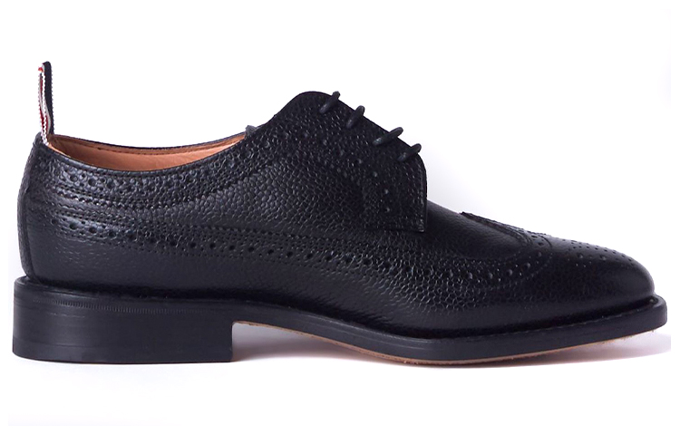 (W) Thom Browne Classic Longwing Brogue 'Black' 圖 2