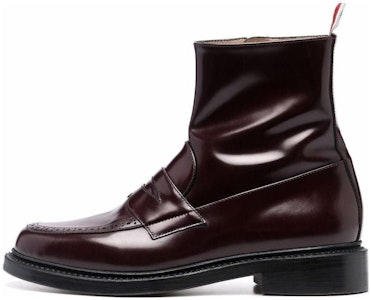 (W) トムブラウン クラシックラウンドトゥショートブーツ(ブラウンレザー) FFB153AL0006614 Buy (W) トムブラウン クラシックラウンドトゥショートブーツ(ブラウンレザー) FFB153AL0006614