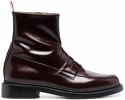 (Women) Thom Browne Classic Round-Toe Short Boot 'Brown Leather' FFB153AL0006614 Order (Women) Thom Browne Classic Round-Toe Short Boot 'Brown Leather' FFB153AL0006614
