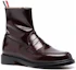 Lookbook (W) Stivaletto Classico Punta Tonda Thom Browne ''Pelle Marrone'' FFB153AL0006614