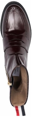 (Women) Thom Browne Classic Round-Toe Short Boot 'Brown Leather' FFB153AL0006614 Purchase (Women) Thom Browne Classic Round-Toe Short Boot 'Brown Leather' FFB153AL0006614