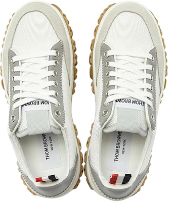 (W) Thom Browne Court ''Blanc'' FFD116AF0074100 Shop (W) Thom Browne Court ''Blanc'' FFD116AF0074100