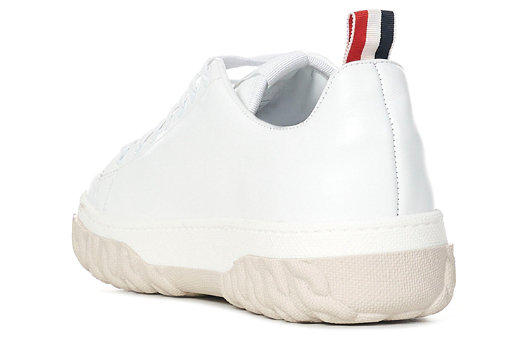 (W) Thom Browne Court 'White Calfskin' 圖 4
