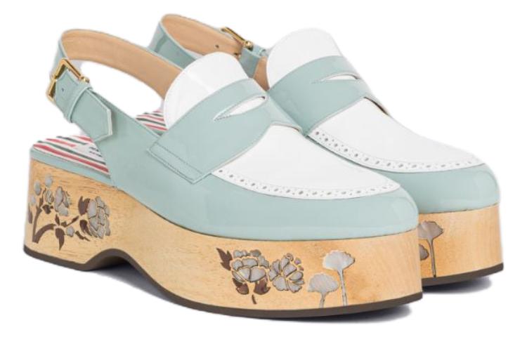 (W) Thom Browne Derby 'Blue White Patent Leather' 圖 2