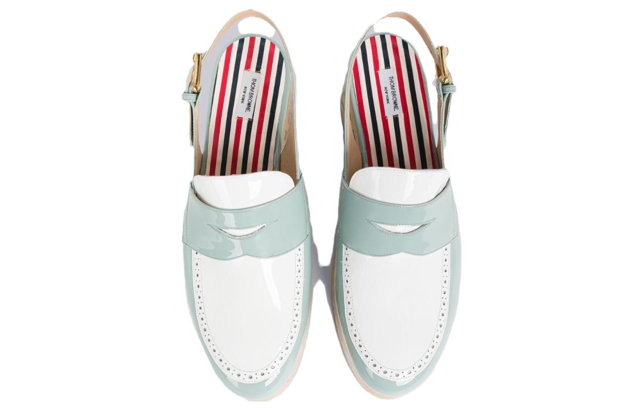 (W) Thom Browne Derby 'Blue White Patent Leather' 圖 3