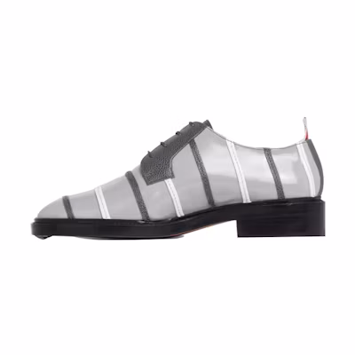 (W) Thom Browne Derby 'Grey Striped Jacquard'