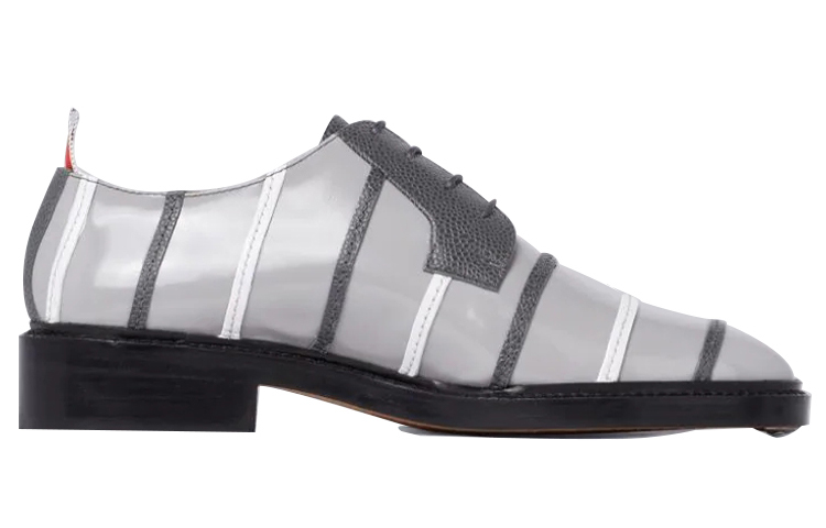 (W) Thom Browne Derby 'Grey Striped Jacquard' 圖 2