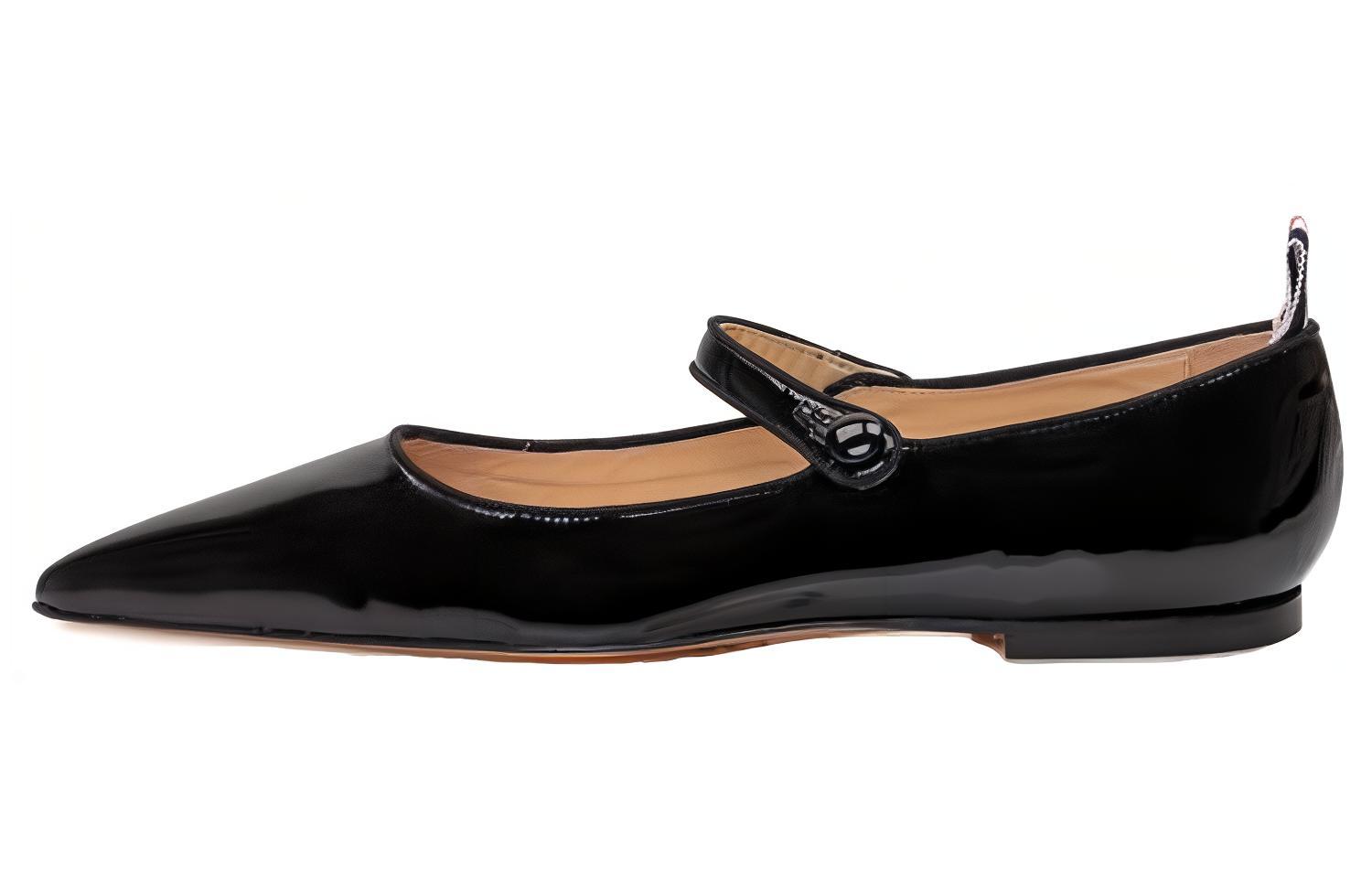 (Women) Thom Browne Fashion Slip-On Sneaker 'Black Patent Leather' FFF157A00216001