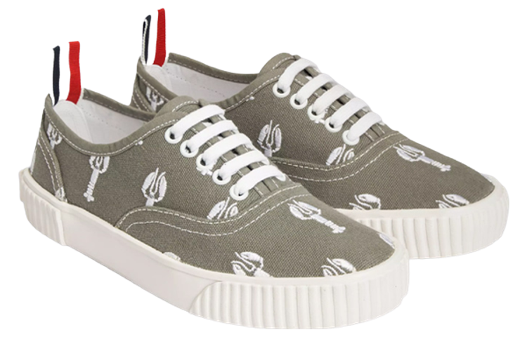 (W) Thom Browne Fashion Sneaker 'Green Embroidery' 圖 3