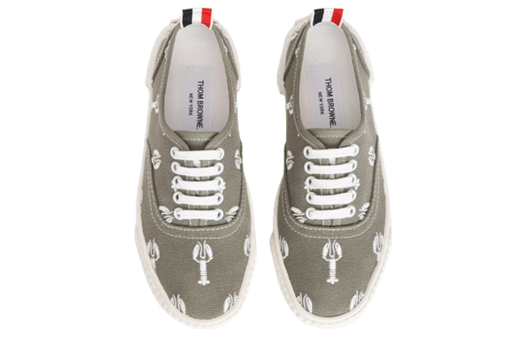 (W) Thom Browne Fashion Sneaker 'Green Embroidery' 圖 4