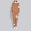 Details for (W) Thom Browne Celana Jogger Knit Fleece-Lined Loose Fit. FJQ008P-07693-275