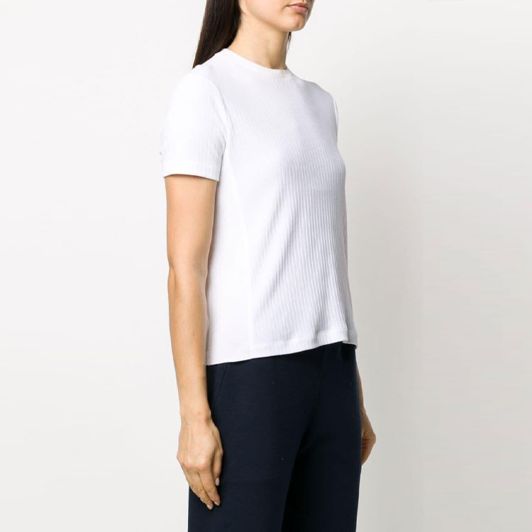 (Women) Thom Browne FW21 4-Bar Crewneck Short Sleeve T-Shirt White. FJS065P-06313-100 圖 4