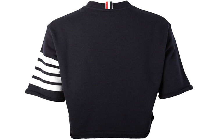 Lookbook (W) 汤姆布朗 FW21 四道杠条纹海军蓝圆领T恤 FJS027A-00535-415