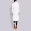 Purchase (W) 톰 브라운 FW21 화이트 롱슬리브 솔리드 스티치 셔츠 드레스 FDS001I-06177-100