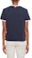 Shop (W) Camiseta Thom Browne FW21 Asimétrica Cuello Redondo Azul Marino Verano. FJS075A-00042-415