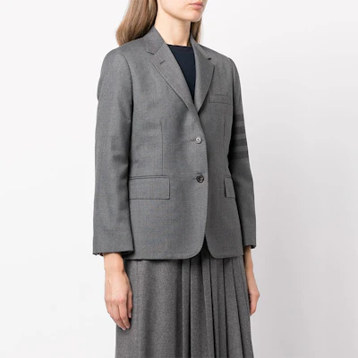 (W) 汤姆布朗 FW21 四条纹灰色西装外套夹克. FBC637A-04346-035 Purchase (W) 汤姆布朗 FW21 四条纹灰色西装外套夹克. FBC637A-04346-035