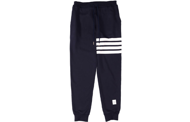 Order (W) Joggers Clásicos 4-Bar Navy Thom Browne FW21, Edición Regreso a Clases. FJQ001A-00535-415