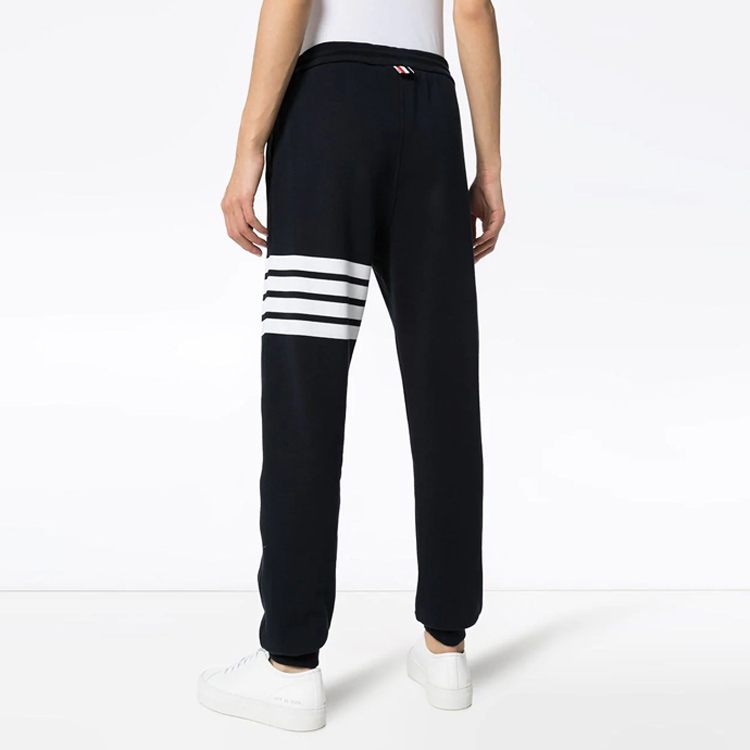 Details for (W) Joggers Clásicos 4-Bar Navy Thom Browne FW21, Edición Regreso a Clases. FJQ001A-00535-415