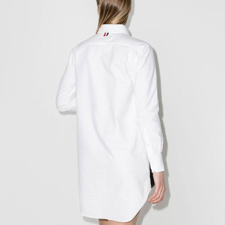 (Women) Thom Browne FW21 Solid White Shirt White FDS002E-06177-100 圖 4