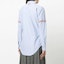 Details for (W) Camisa Azul Thom Browne FW22 con Banda RWB en la Manga. FLL019E-06177-480