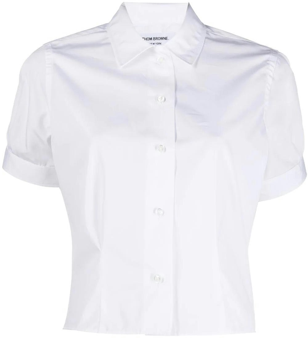 women-thom-browne-fw-22-short-sleeve-single-breasted-white-shirt-fll-138-a-03113-100