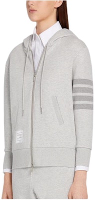 (W) 톰브라운 FW22 그레이 스트라이프 지퍼 후디 FJT174A-06910-065 Shop (W) 톰브라운 FW22 그레이 스트라이프 지퍼 후디 FJT174A-06910-065