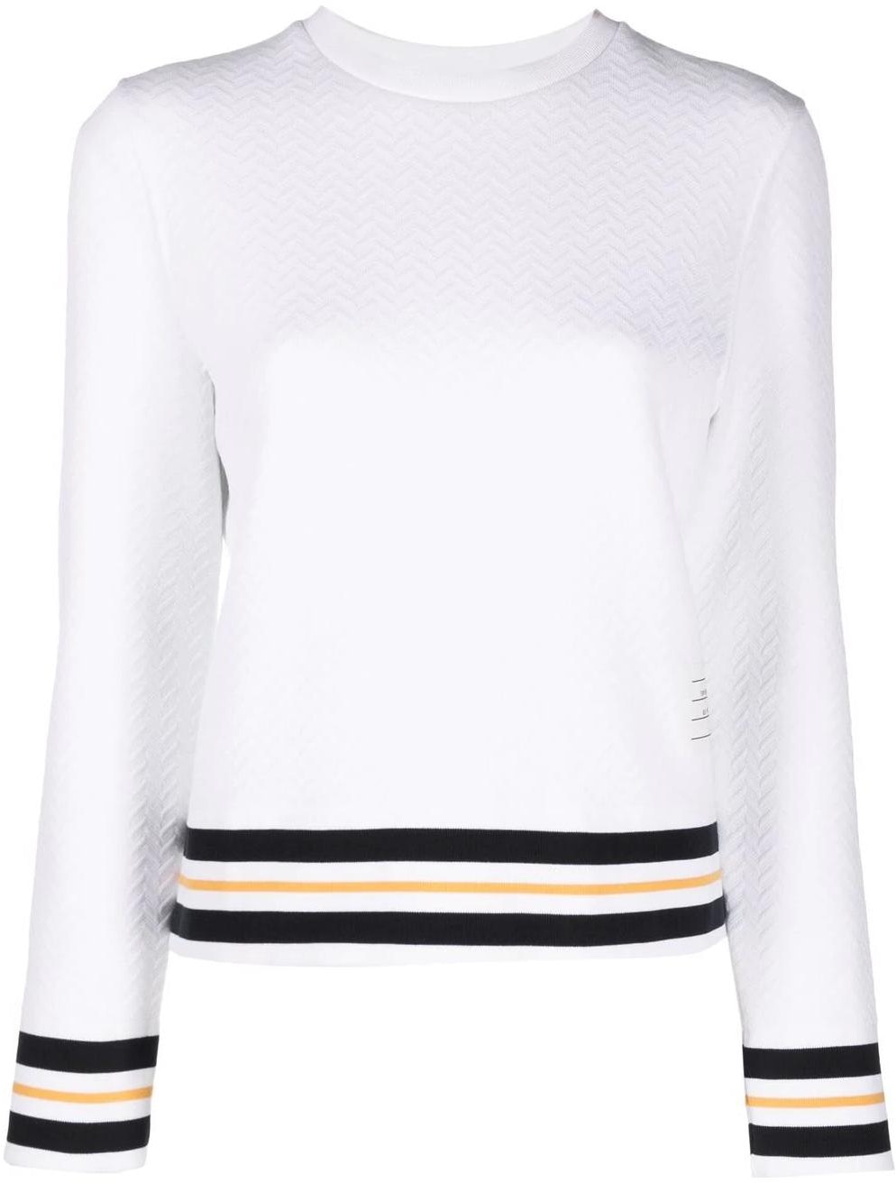 women-thom-browne-fw-22-white-striped-crewneck-pullover-sweatshirt-fjt-239-a-j0033-100