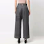 Shop (W) THOM BROWNE FW22 Celana Wide-Leg 4-Bar Klasik Abu-Abu. FTC444A-06393-035