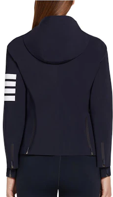 (W) Thom Browne 2022秋冬对比条纹印花拉链夹克 黑色 FJA004A-06775-461 Lookbook (W) Thom Browne 2022秋冬对比条纹印花拉链夹克 黑色 FJA004A-06775-461